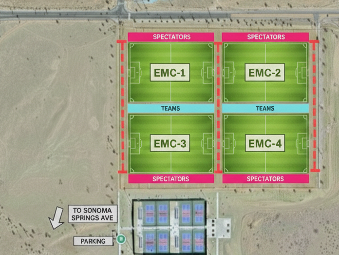 east mesa map